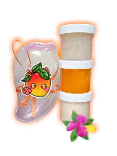 Mango Sticky Rice Handmade Scented DIY Slime Kit - Hoshimi Slimes