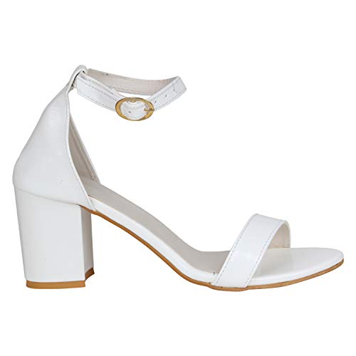 Image of Misto Women's and Girl's Formal Casual Suede Leather Block Heel Sandal