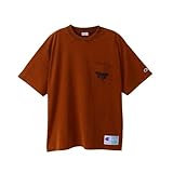 [チャンピオン] Tシャツ 半袖 丸首 COTTON USA 綿100% Relax Fit ロゴ刺繍 バックラバープリント Jock Tag ショートスリーヴTシャツ アクションスタイル C3-C304-860-XL