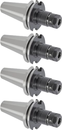 CME 4 pcs High-Speed CAT 40 Taper ER-16 Collet Chuck Tool Holder, 2 3/4