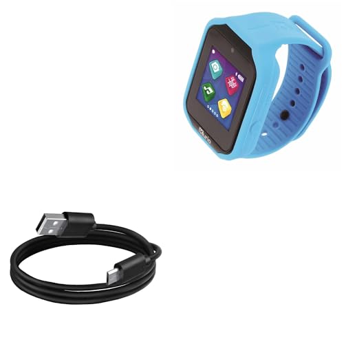BoxWave Cable Compatible with Kurio Watch 2.0 - DirectSync Cable, Durable Charge and Sync