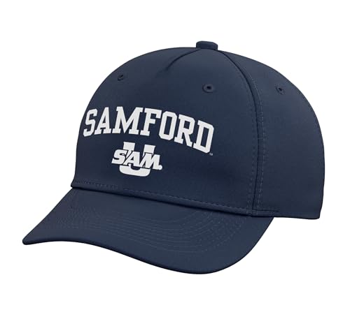 Samford Bulldogs | Official NCAA University | OCIMPSAMF002 Adjustable Printed Baseball Hat, Navy Blue