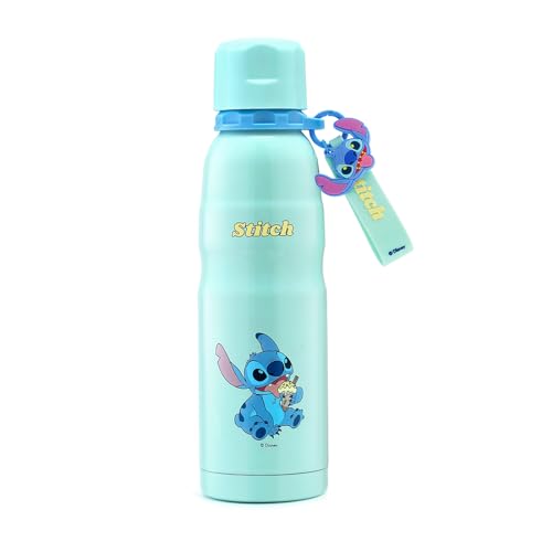 MINISO Disney Stitch Water Bottle, 20oz, Insulated Stainless