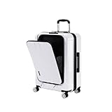 [アクタス] キャリーケース ジッパー フロントオープン 預入無料 約60L 約3.9kg 74-31140 ホワイトカーボン