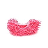 SOESFOUFU Elastic Band Mop Shoe Covers Lazy Mop Slippers for Housekeeping Chenille Cleaning Slipper Cover for Tile Vinyl Floor Random Style