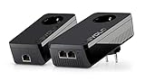 Professioneller Powerline Adapter mit WLAN-Access-Point (1200Mbit/s) und range+ Technology