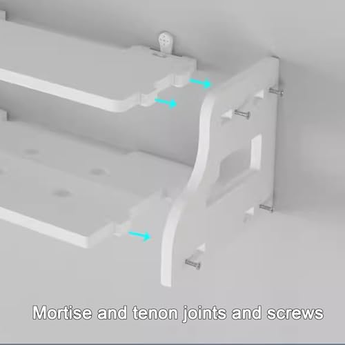 Boîte de rangement pour routeur Wi-Fi cachant câbles et box TV
