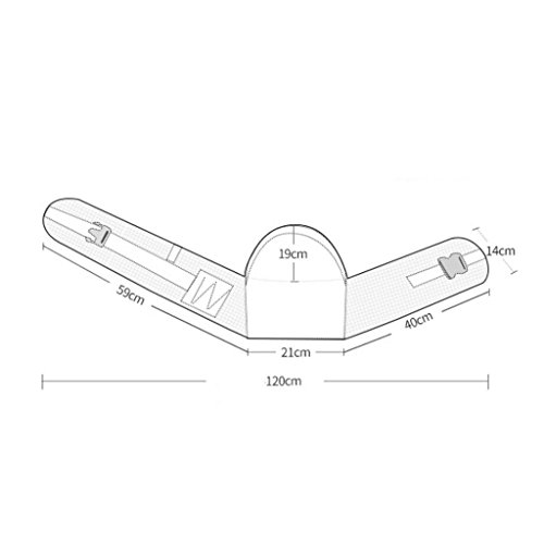 Xuan - worth having babydragers baby voor de soort multifunctionele taille kruk vier seizoenen ademend 3D (taille omtrek⦠- Image 3