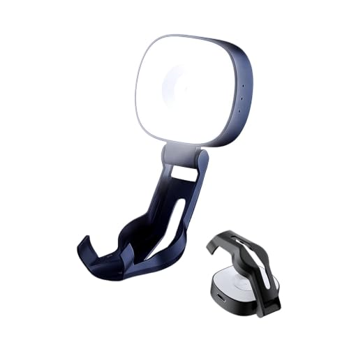 Image of Fill Light for Insta360 Luna Ultra Camera - 180 Adjustable, Type-C Rechargeable, Plug-and-Play, Foldable Design for Enhanced Skin Tone in Professional Photos