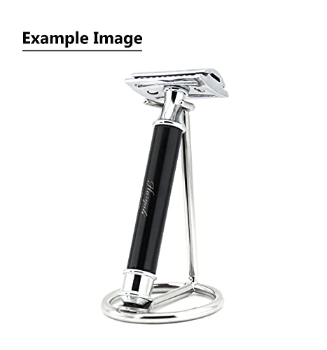 Edelstahl (Verchromt) Rasiermesser Ständer für Herren. Perfekt für Alle - Image 4