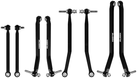 INJORA Aluminum High Clearance Chassis Links for 1/30 Axial SCX30 Upgrade