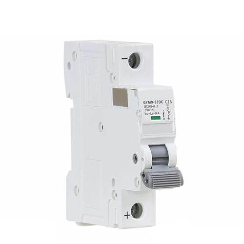 Disjoncteur CC 1P GYM9 pour rail Din protection photovoltaïque 10A 250V