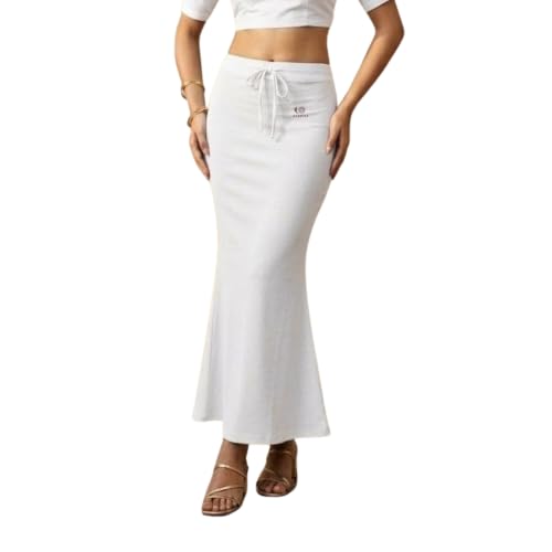 Image of Women's Saree Shapewear - Slim Fit Stretchable Petticoat for Sarees | Comfortable Waistband | Body Shaping Underskirt