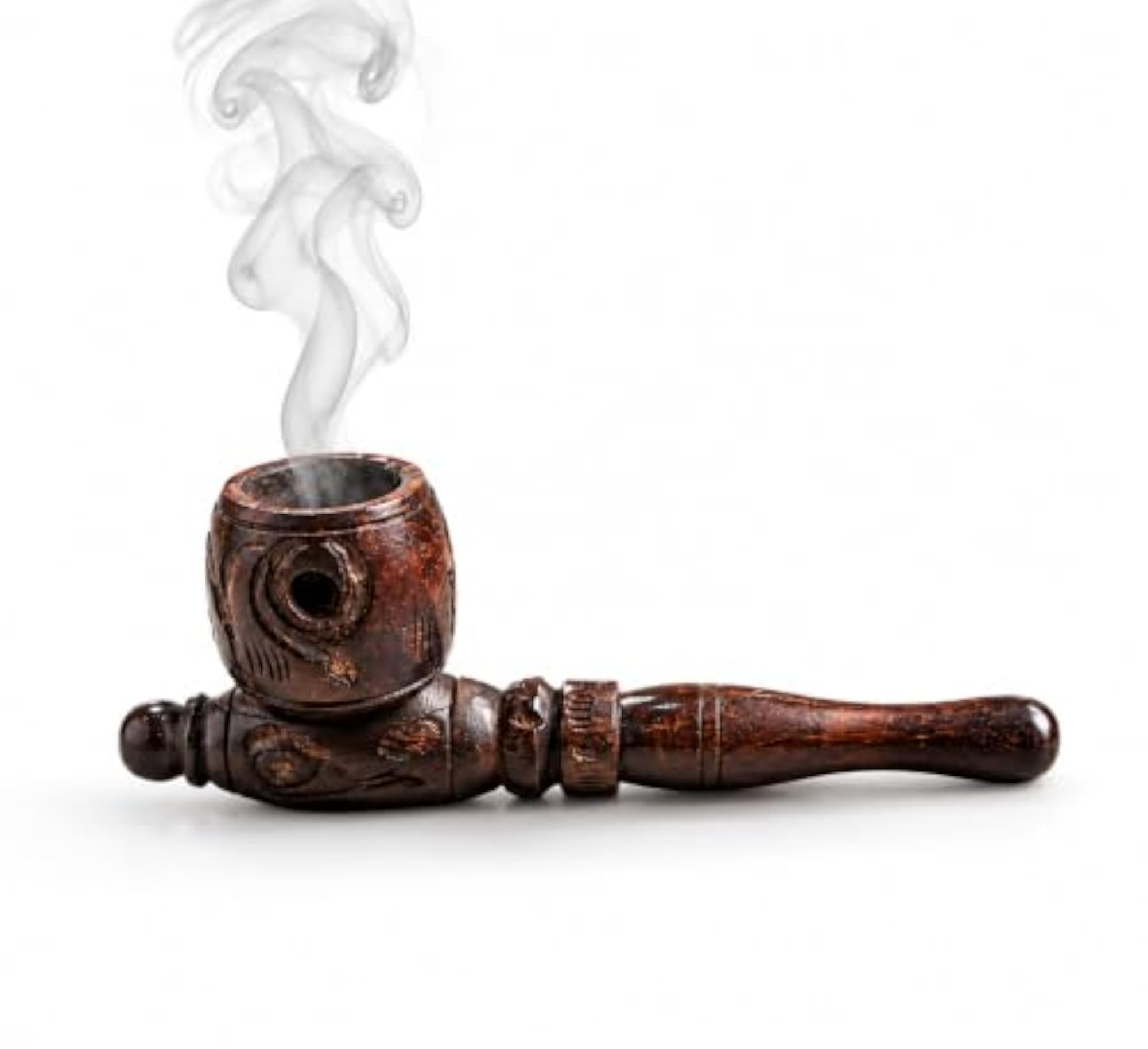 Handmade Retro Exclusive Wooden Smoking Pipe, Tobacco Gift