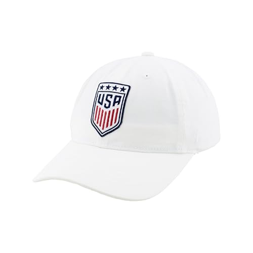 Gorra ajustable USWNT blanca talla única unisex miniatura 1