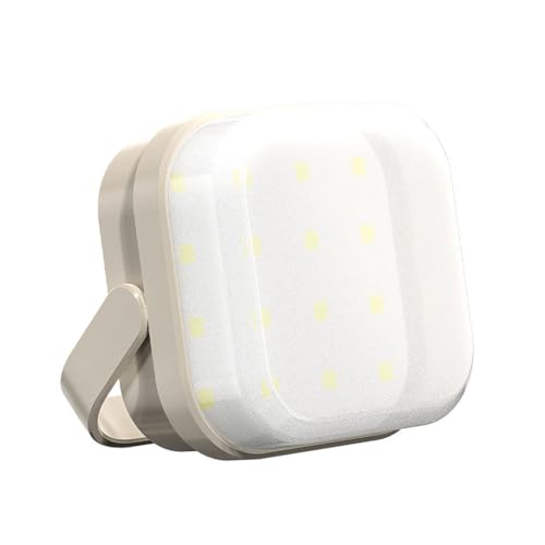 Gydcbhy Luz portátil giratoria para exteriores, recargable, impermeable, para acampar, luz para tienda de campaña, luz de mano, luz de emergencia, luz de lectura, linterna adecuada para mochilas y sen