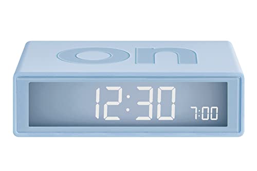 Preisvergleich Produktbild Lexon LR151LB1 Reisewecker Flip+ Travel Hellblau