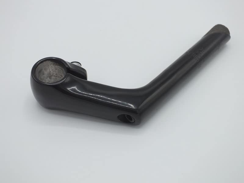 Gravity 1 Inch 22.2mm Upright Comfort Quill Stem for Threaded Forks Road or Mountain Black