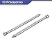 uxcell Finishing Nails 50pcs 50mm 2 Inch Hand-Drive Hardware Carbon Steel Nail Lost Head Nail