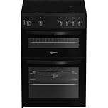 Indesit Electric Single Oven Cooker - ITE6VMB