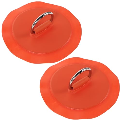 Healeved 2pcs Inflatable Boat D Rings Buckle for Inflatable Boat Stainless Steel Pvc Dependable Fixings Stable Anchor Points Water Sports Enthusiasts
