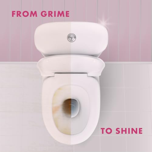 Image of Kleenest Advanced Toilet Cleaner Liquid, Rose - 1 litre| Thick Formula with Natural Citric Acid| Limescale Remover| Removes 99.9% germs| Provides Long Lasting Freshness| Bleach Free