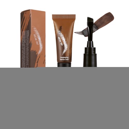 Tinte De Cejas - Color De Semi Permanente, Tinte De Cejas | De Belleza De Maquillaje De De Larga Duración Profesional, De Instantáneas - Pincel De Precisión Para Adultos