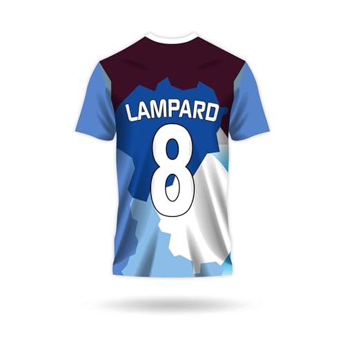 LOOPSTITCH Frank Lampard Jersey Number 8 Football Jerseys for