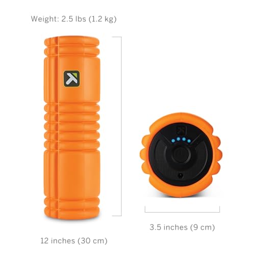 TriggerPoint GRID Vibe Plus Four-Speed Vibrating Foam Roller — view 4