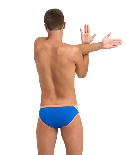 Image of ARENA Men's Icons Solid Swim Briefs Professional Training Swimsuit Sports Trunk