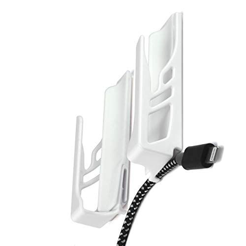 Dockem Koala Wall Mount 2.0 For Iphones, Samsungs & Most Phones: Damage-Free Universal Dock For Iphone 12, Pro, Pro Max, Mini; 11, Pro, Pro Max; Se 2, Xs, Max, Xr, X, 8, 8+, Galaxy S21S & More [White] #TOP5