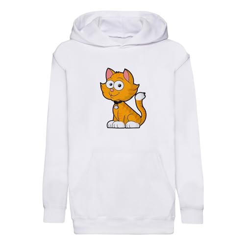 Sweat à capuche enfant chat mignon cartoon au style décontracté