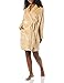 Amazon Essentials Peignoir mi-Long en Peluche Femme, Havane, M