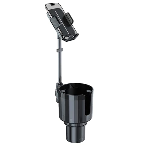 Porte-gobelet voiture extensible pour fixer grand thermos et téléphone stable