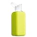 NUOC | Botella de agua cristal | 800 ml | Verde Lima | Botella de Agua Reutilizable | Botella de Cristal | Funda de Silicona | Bebidas Frías y Calientes | sin BPA | Ecológica | Deporte, Oficina, Yoga