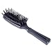 STANLEY HOME PRODUCTS Men's Retro Hairbrush Wet & Dry Brush w/Nylon Bristle for Detangling & Straightening Natural Hair - Scalp Massage for Men & Women