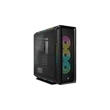 Gabinete Gamer Corsair 5000T, Mid Tower, LED RGB, ATX, Lateral em Vidro, Temperado Preto - CC-9011230-WW