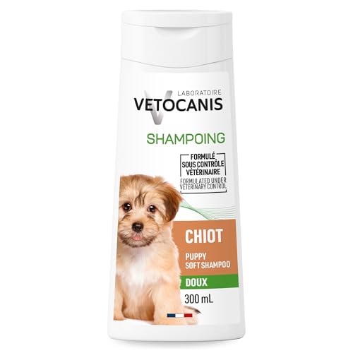 Shampoing Chiot PH Neutre pour le rituel du bain après les balades et jeux en extérieur