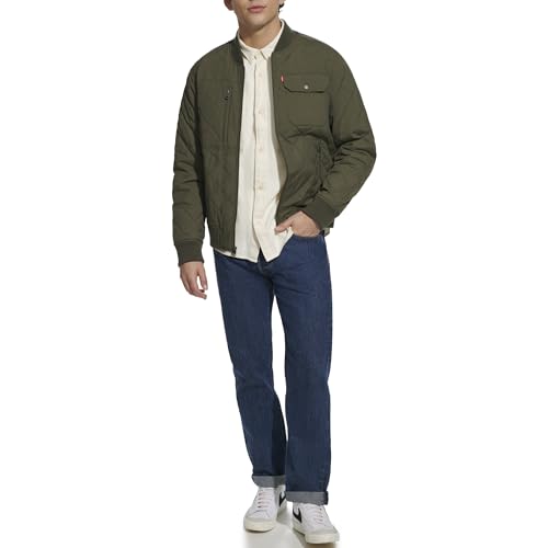 Image of Levi's Men's Levi's Men's Diamond Quilted Bomber Jacket