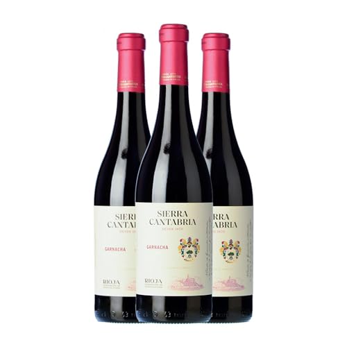 Sierra Cantabria Garnacha Rioja Crianza 75 cl Vino tinto (Caja de 3 Botellas de 75 cl)