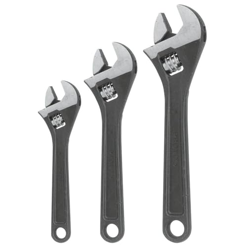 Proto J795SA 3 PIECE BLACK OXIDE ADJUSTABLE WRENCH SET