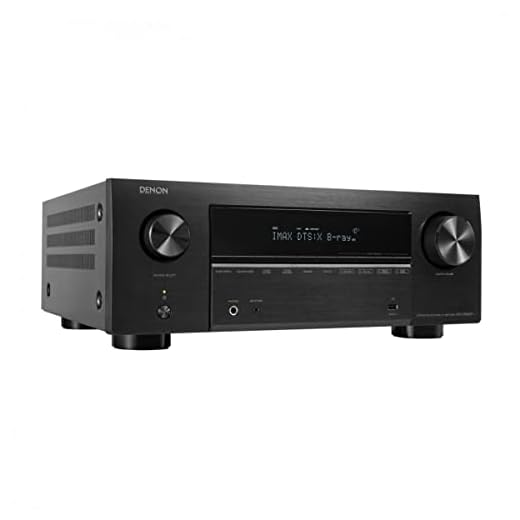 Denon AVC-X3800H 9.4-Kanal AV-Receiver, Verstärker mit Auro-3D, Dolby Atmos, DTS:X, 6 "8K-Eingänge und 3 Ausgängen, Bluetooth, AirPlay 2, HEOS-Multiroom, Alexa kompatibel, schwarz