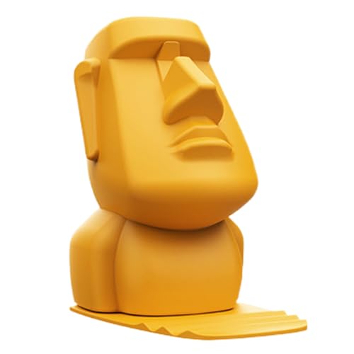 モアイ像 メガネスタンド 島像メガネホルダー 眼鏡スタンド 眼鏡ホルダー ディスプレイ 眼鏡置き 掛け立て 置物 卓上 モアイ 石像 置物 イースター モアイ 卓上収納 机上用 面白い おしゃれ 置物 装飾