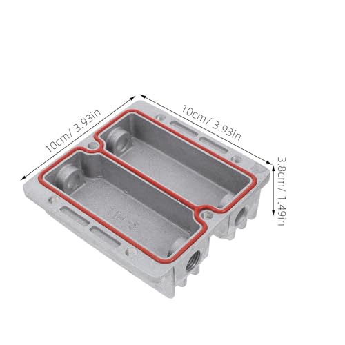 Culata de aluminio para compresor solucione la pérdida de presión con precisión Abaodam 3