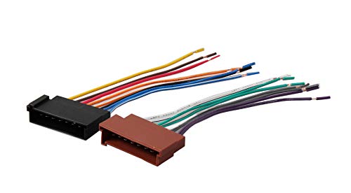 RED WOLF Car Wiring Harness Replace Factory Radio Stereo Install for Select 1985-2004