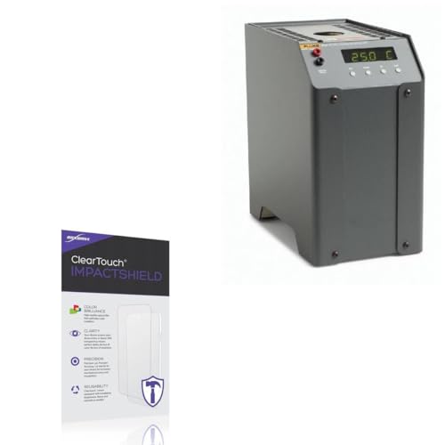 BoxWave Screen Protector Compatible with Fluke Calibration 9103 - ClearTouch ImpactShield (2-Pack), Impenetrable Screen Protector Flexible Film