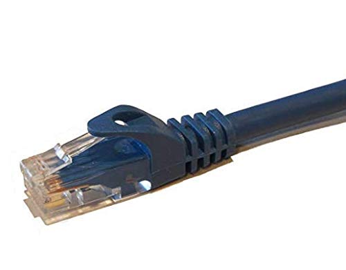 Pack de 5 cables ethernet Cat6 azul de 5 pies miniatura 2