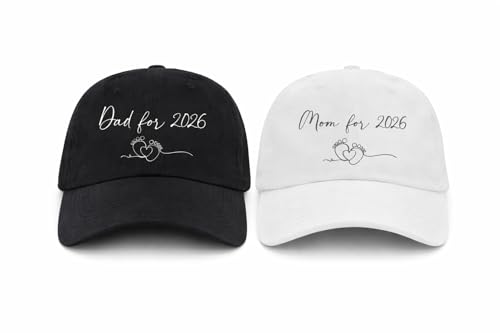 Casquette annonce grossesse couple pour vos photos de vacances et quotidien 2026