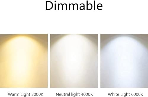 Plafonnier avec ventilateur et télécommande LED dimmable 96W de 20 pouces - 5