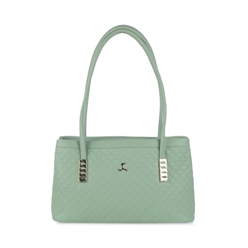 Image of Mochi Women Faux Leather Casual Shoulder Bag with Premium Metal Details